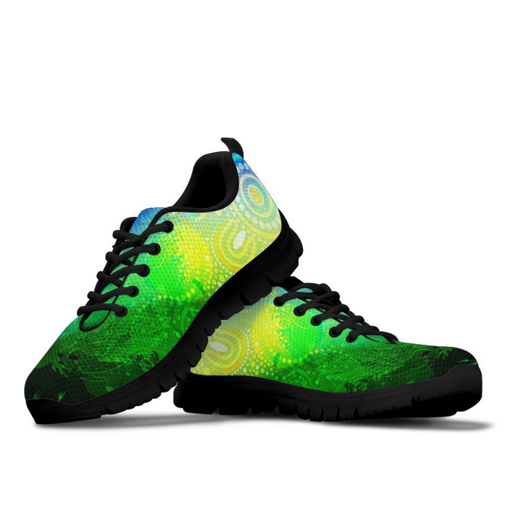 aboriginal-sneakers-indigenous-turtle-ocean-dot-painting-art