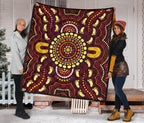 aboriginal-premium-quilt-indigenous-circle-footprint