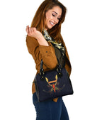 Adelaide Shoulder Handbag Simple Indigenous Crows - Vibe Hoodie