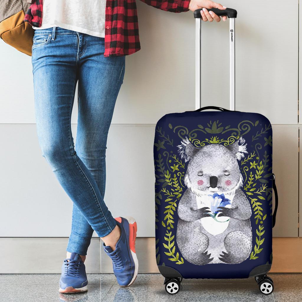 koala-luggage-cover-royal-bluebell-painting