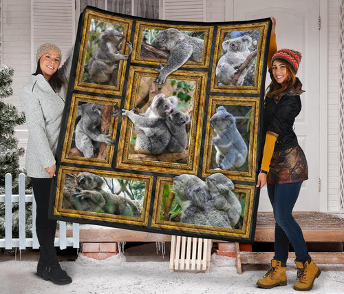 premium-quilt-koala-quilt-3d-frame