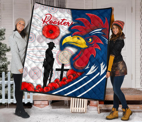 australia-roosters-premium-quilt-anzac-day-three-tiles-style