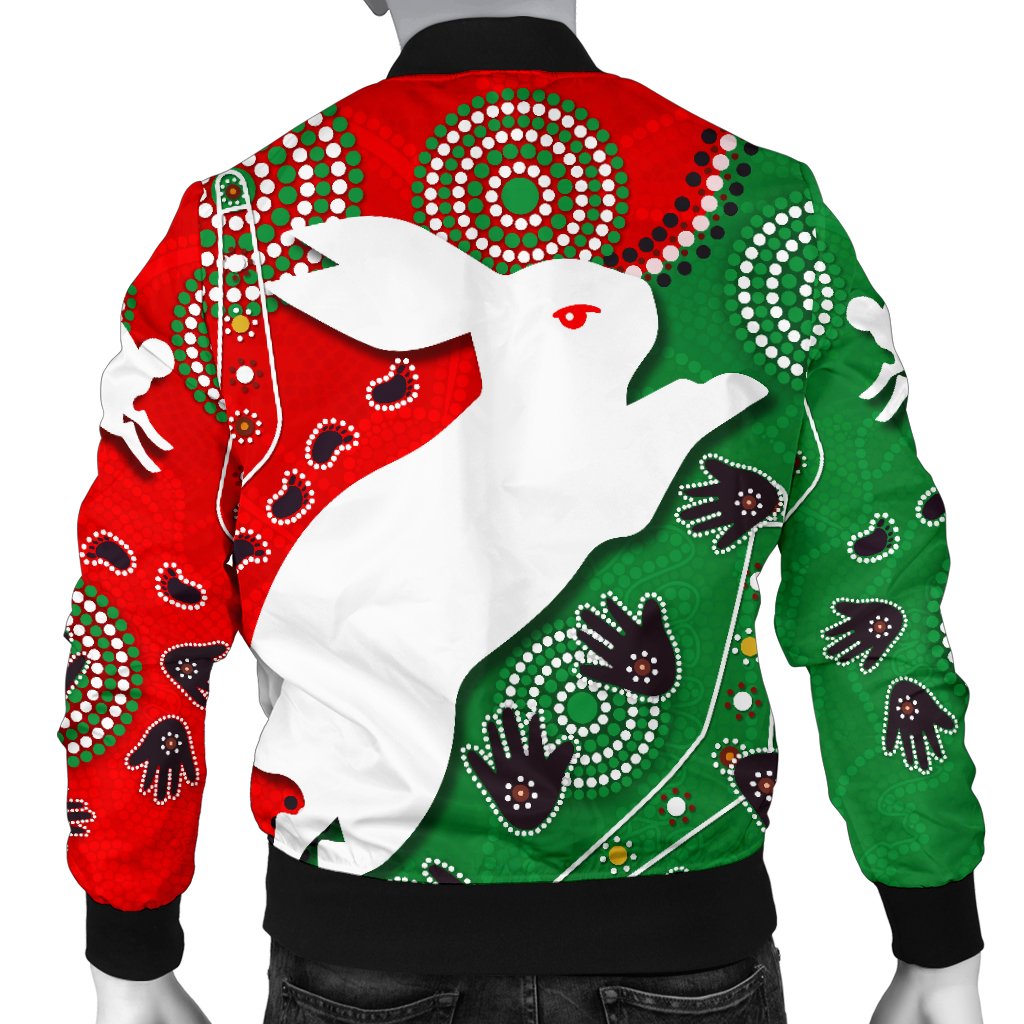 rabbitohs-forever-men-bomber-jacket-indigenous