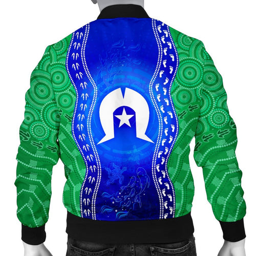 custom-torres-strait-islanders-mens-bomber-jacket-torres-symbol-with-aboriginal-patterns