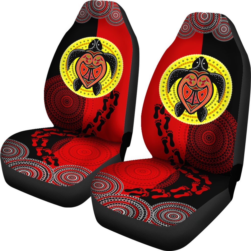 aboriginal-dot-painting-seat-covers-turtle-aboriginal-flag-style
