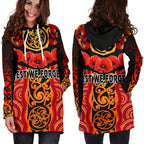 anzac-lest-we-forget-poppy-women-hoodie-dress-new-zealand-maori-silver-fern-australia-aboriginal
