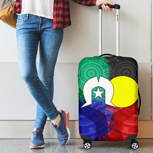aboriginal-luggage-covers-australia-naidoc-week-indigenous-flag-style
