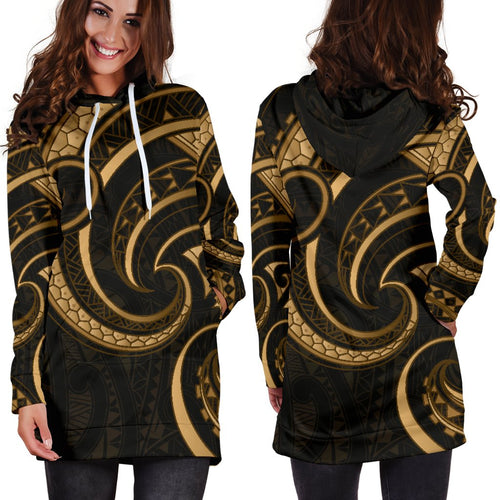 new-zealand-maori-mangopare-women-hoodie-dress-polynesian-gold