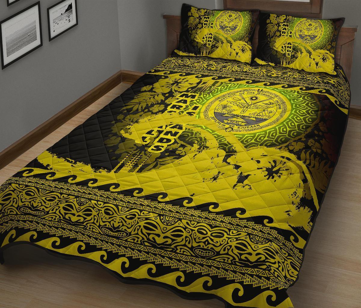 marshall-island-quilt-bed-sets-wave-yellow