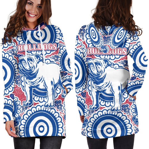 western-womens-hoodie-dress-bulldogs-simple-indigenous