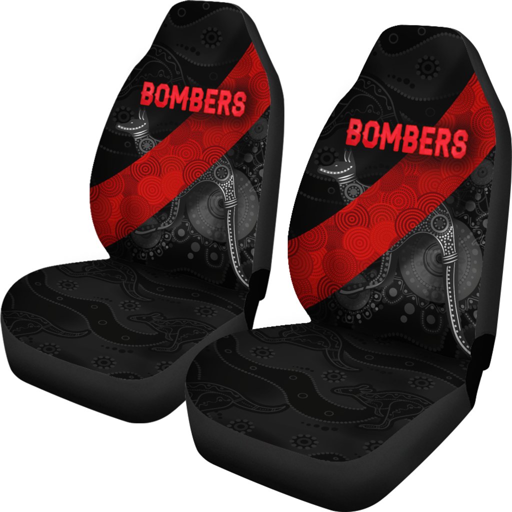 essendon-car-seat-covers-indigenous-bombers-black