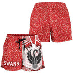Sydney Women Shorts Indigenous Swans - Vibe Hoodie