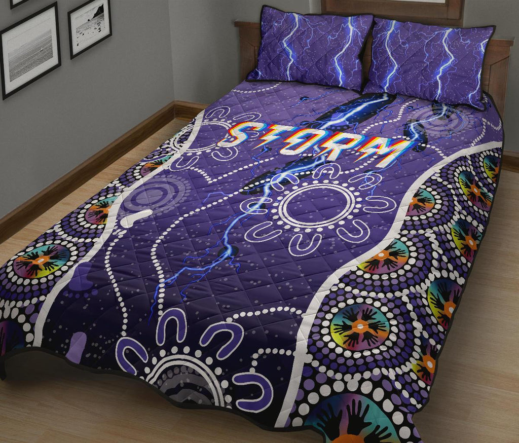 melbourne-storm-quilt-bed-set-indigenous