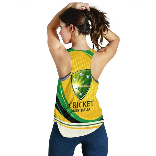Racerback Tank - Cricket Tank Top Aussie Forever - Women - Vibe Hoodie