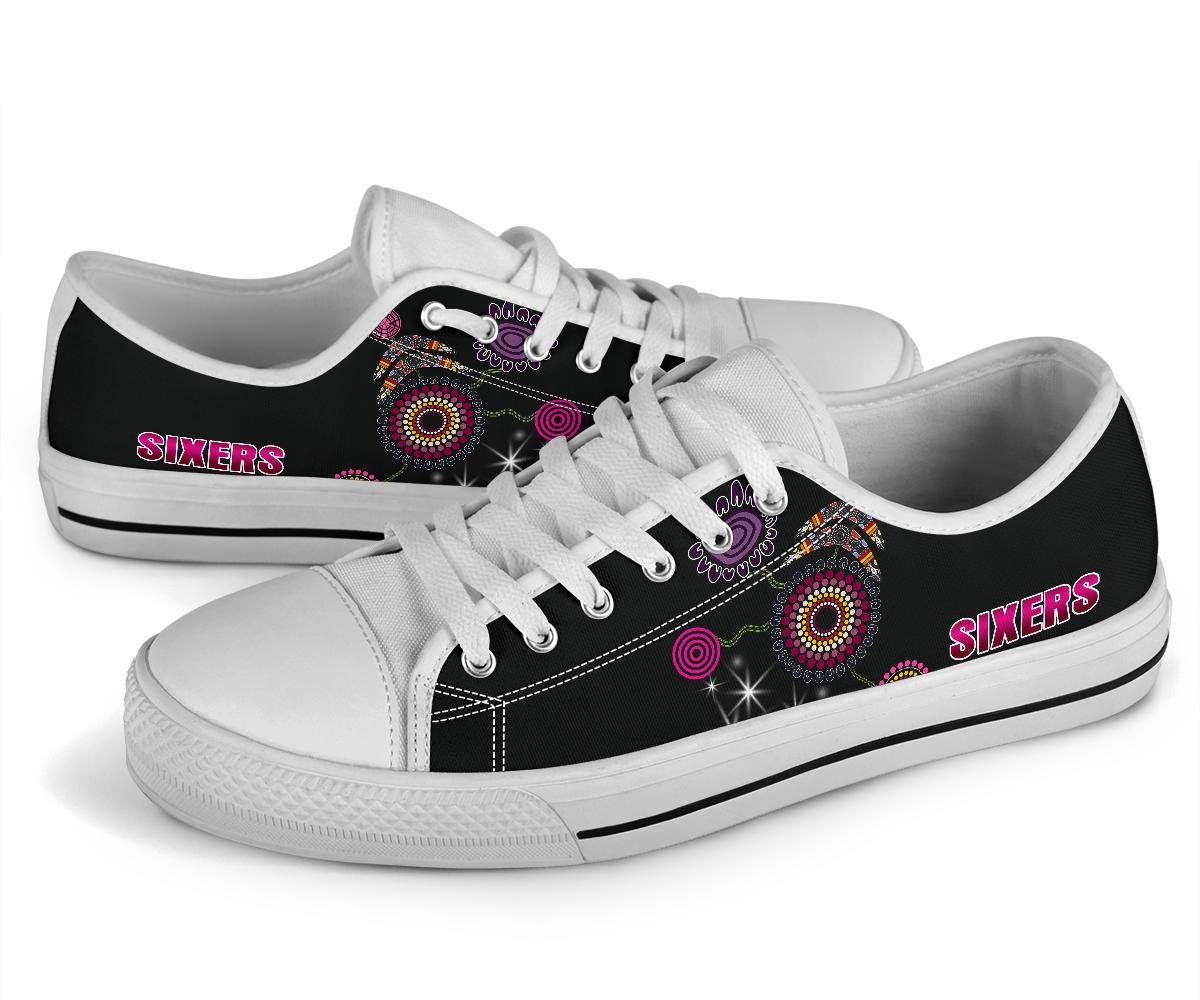 sydney-low-top-shoe-sixers-indigenous-black