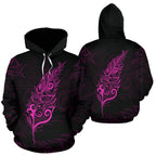 pink-silver-fern-new-zealand-basic-hoodie