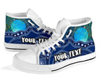 custom-textaboriginal-high-top-shoes-australia-indigenous-flag-circle-dot-painting-art-blue
