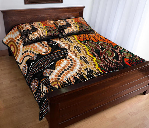 1saustralia-quilt-bed-set-australian-aboriginal-sun-and-emu