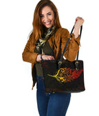 light-silver-fern-leather-tote-bag-sunset-vibe-small