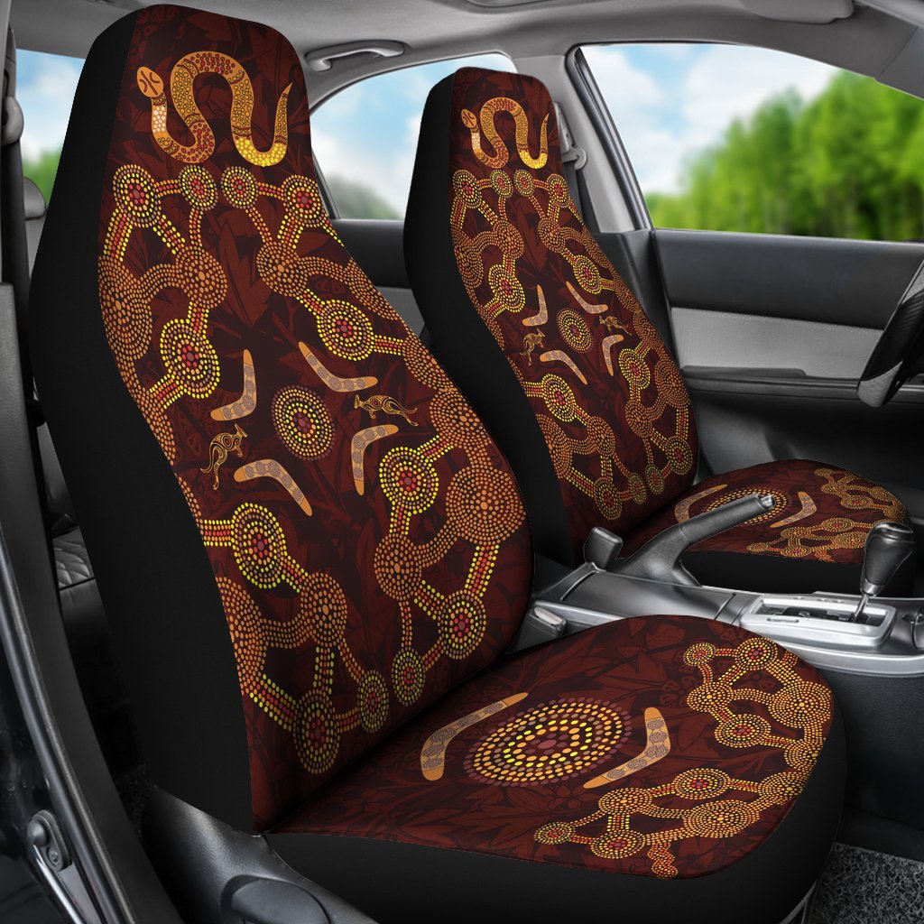 car-seat-covers-aboriginal-dot-painting-boomerang