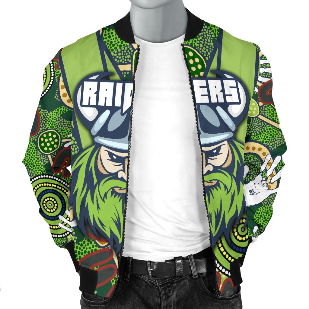 custom-personalised-raiders-mens-bomber-jacket-canberra-indigenous