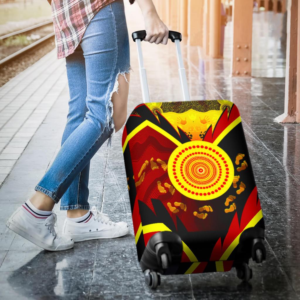 aboriginal-luggage-covers-indigenous-flag-with-footprint-hand-art