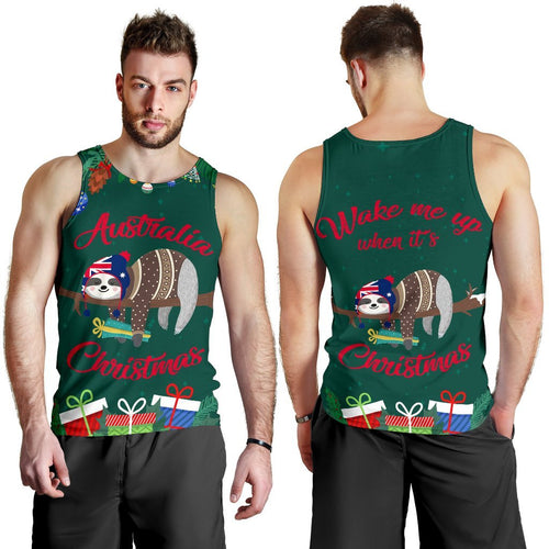 christmas-mens-tank-top-green-merry-christmas