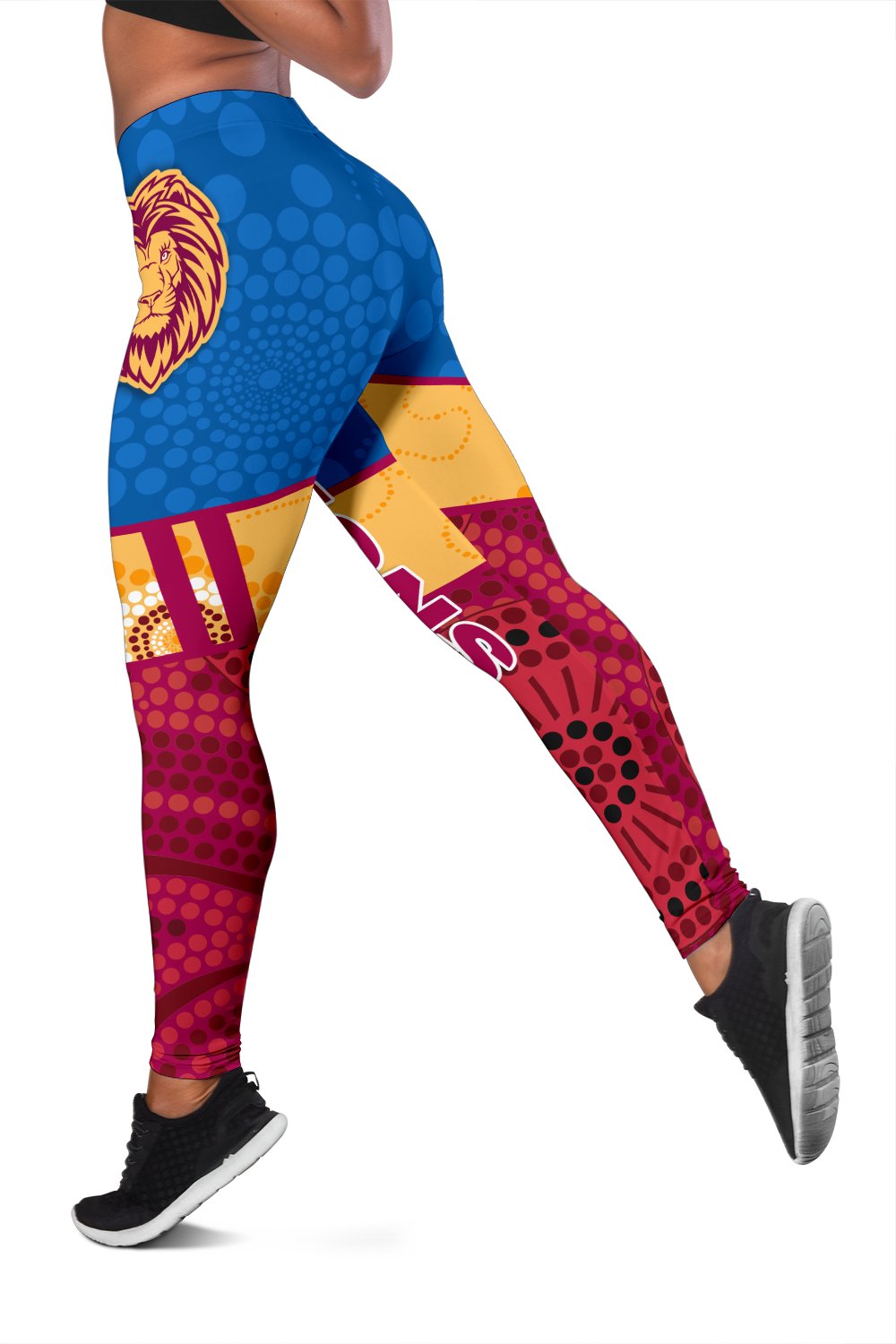brisbane-indigenous-women-leggings-proud-lions