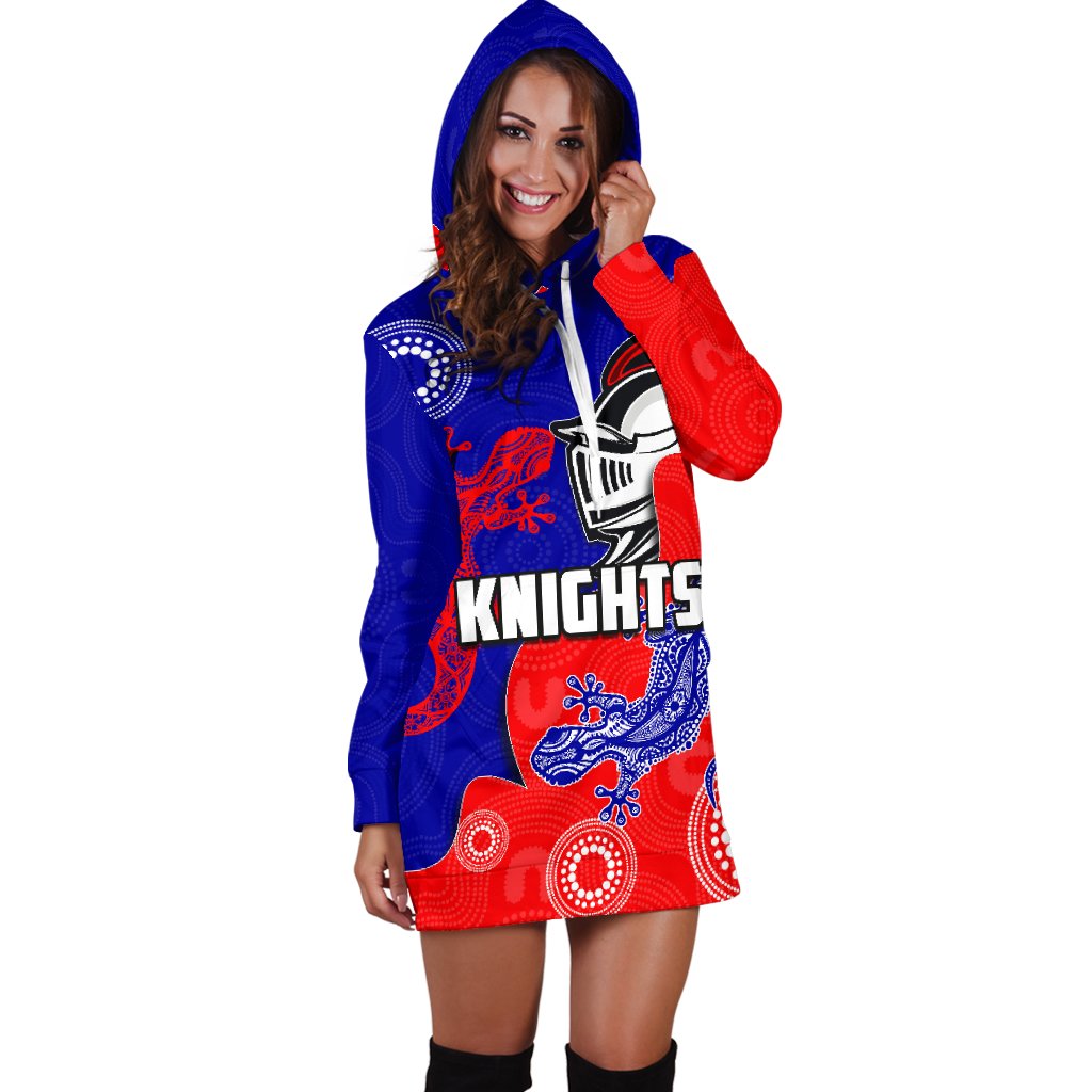 newcastle-knights-womens-hoodie-dress-aboriginal