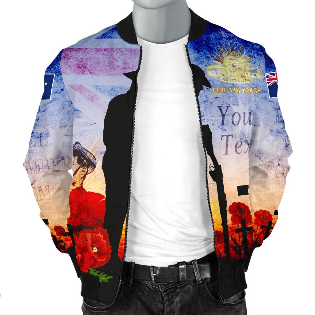 custom-anzac-mens-bomber-jacket-anzac-2020-lest-we-forget-the-australian-army