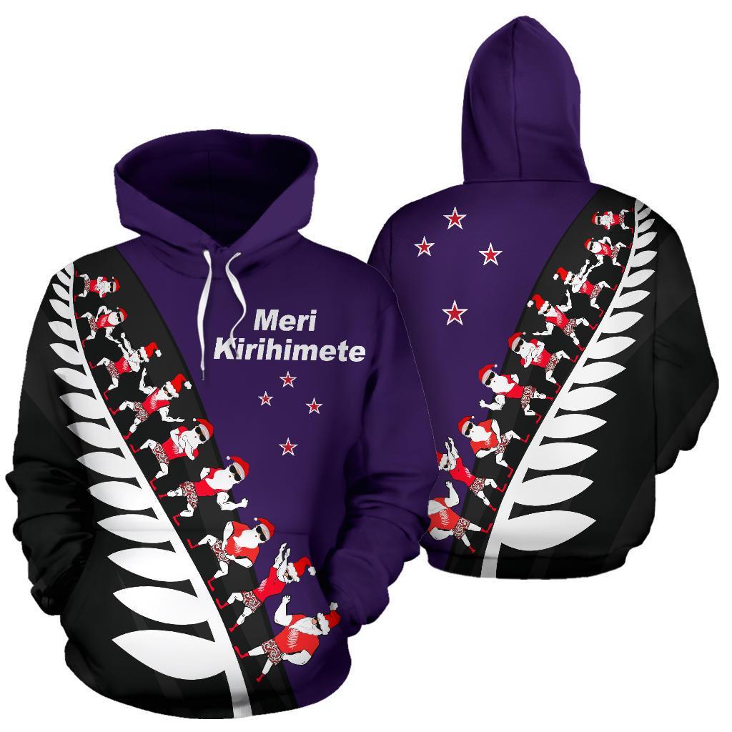 haka-santa-fern-christmas-new-zealand-hoodie-purple