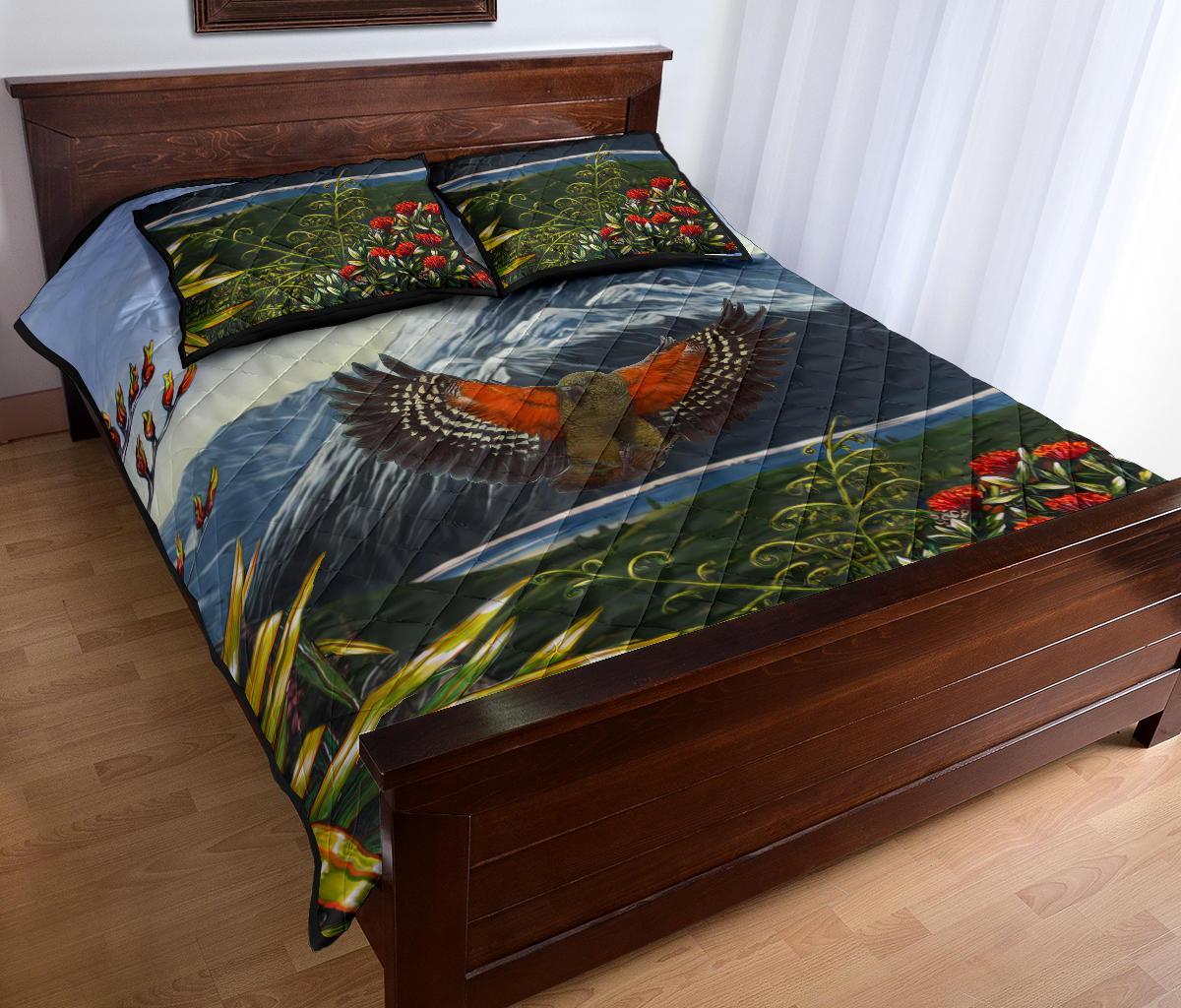 kea-parrot-new-zealand-quilt-bed-set