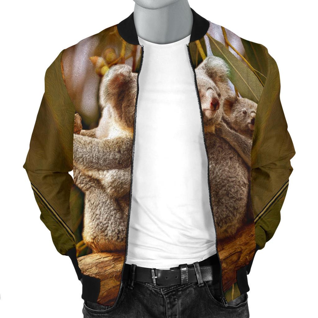 mens-bomber-jacket-australian-koala-jacket-3d-koala
