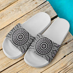 aboriginal-slide-sandals-aboriginal-patterns-ver02-white