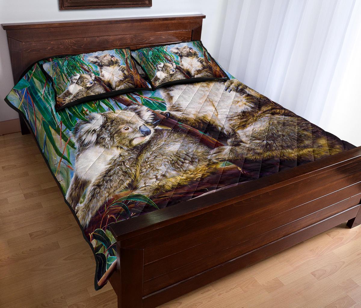 quilt-bed-set-koala-and-joey-quilt-cover-set-3d-art