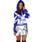 Canterbury-Bankstown Bulldogs Women Hoodie Dress Indigenous - NO.1 - Vibe Hoodie