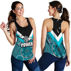 Port Adelaide Women's Racerback Tank Power - Vibe Hoodie