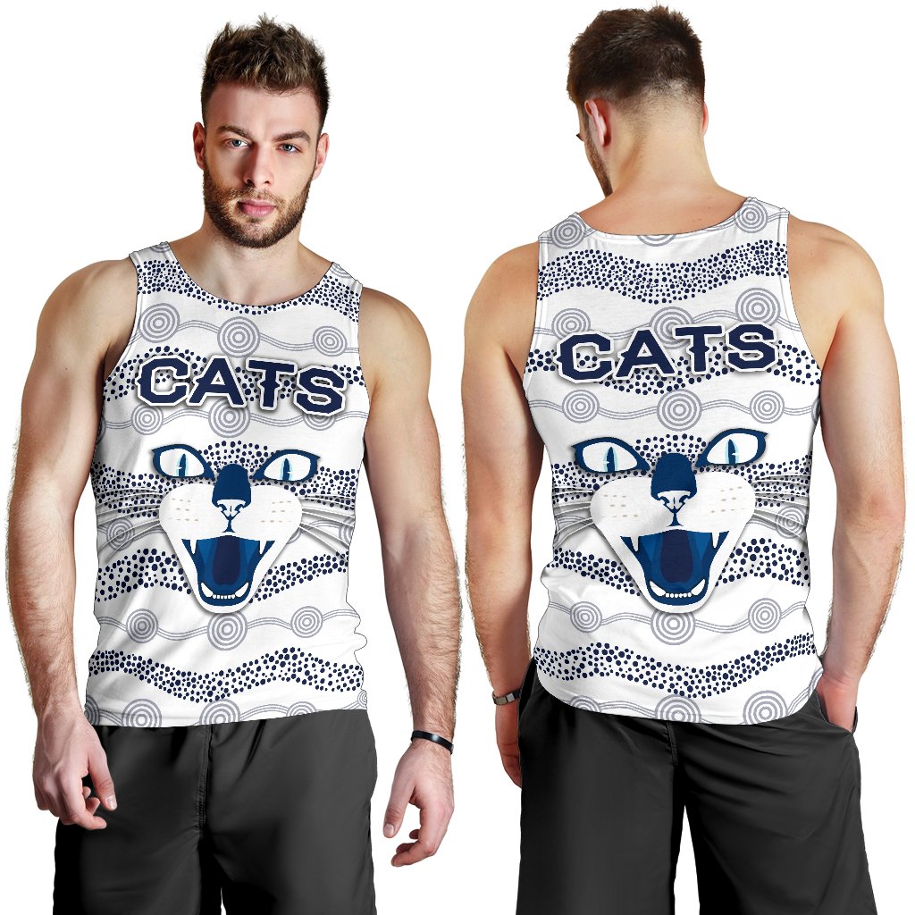 geelong-men-tank-top-cats-indigenous-white