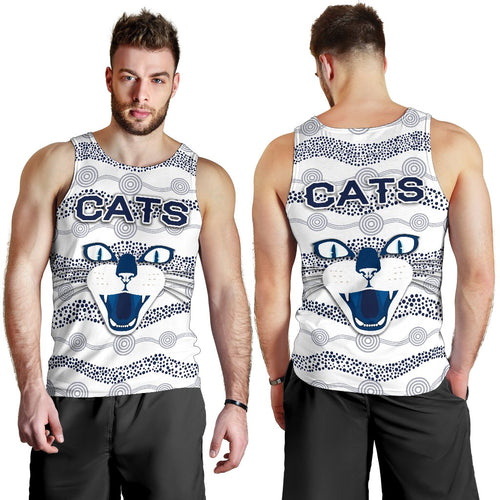 geelong-men-tank-top-cats-indigenous-white