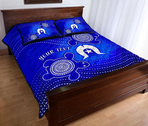 custom-torres-strait-islanders-quilt-bed-sets-torres-symbol-with-indigenous-turtle