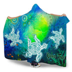 custom-text-aboriginal-hooded-blanket-indigenous-turtle-ocean-dot-painting-art