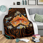 premium-blanket-australia-map-aboriginal-animals-dot-painting-blanket