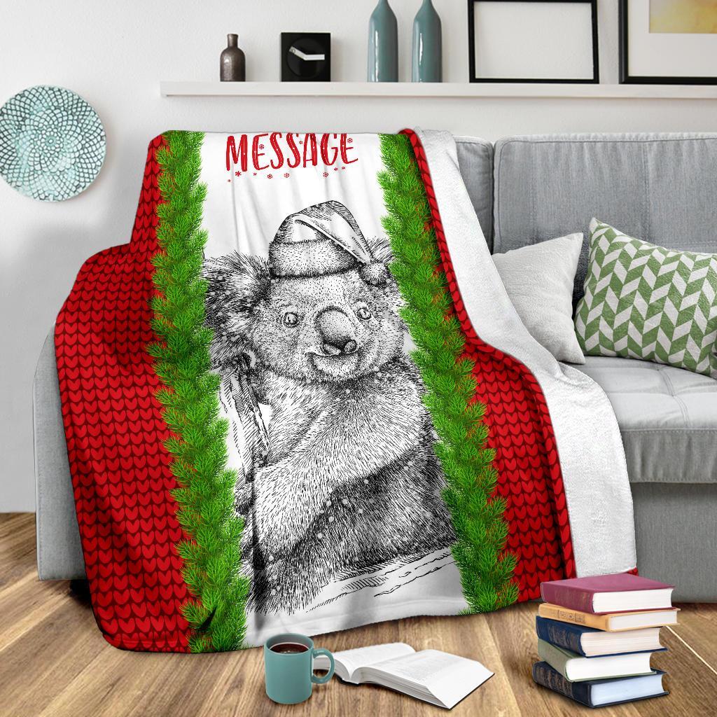 custom-christmas-premium-blanket-merry-christmas-koala