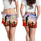 Anzac Women's Shorts - Anzac 2020 Lest We Forget The Australian Army - Vibe Hoodie