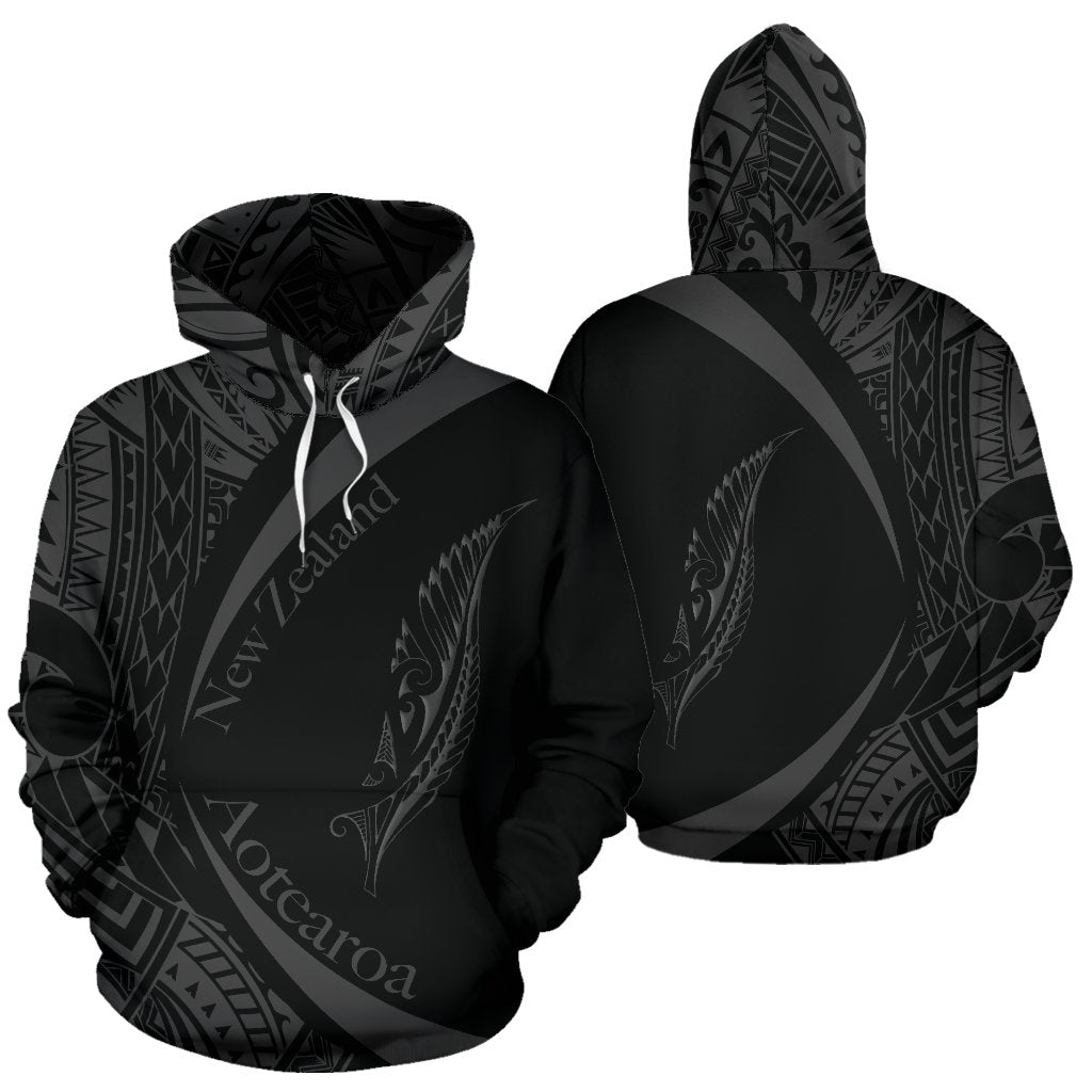 new-zealand-silver-fern-hoodie-maori-tattoo-circle-style