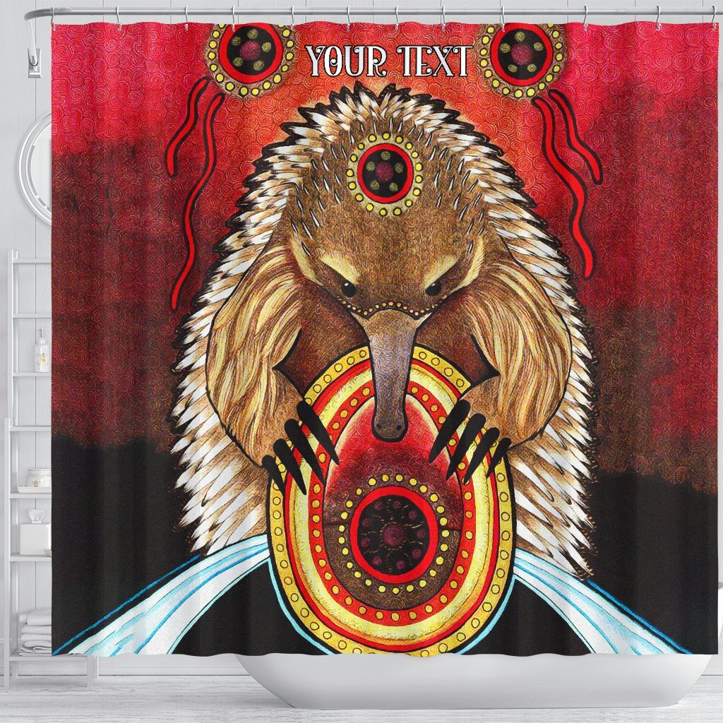 custom-shower-curtain-australian-echidna