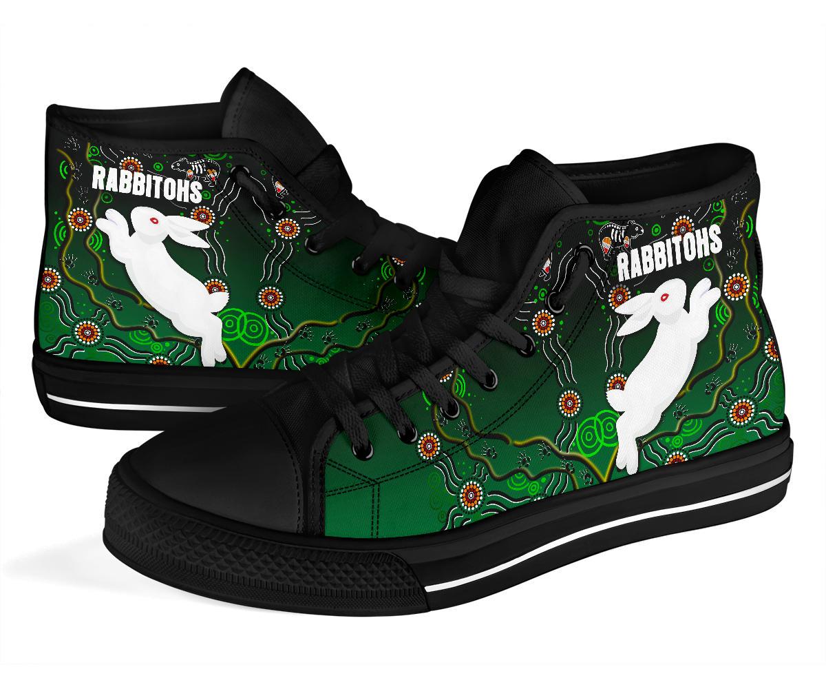 rabbitohs-high-top-shoe-simple-indigenous