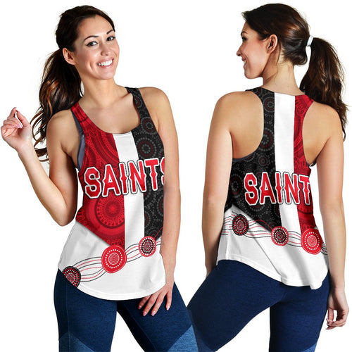 Saints Women Racerback Tank Indigenous - Vibe Hoodie