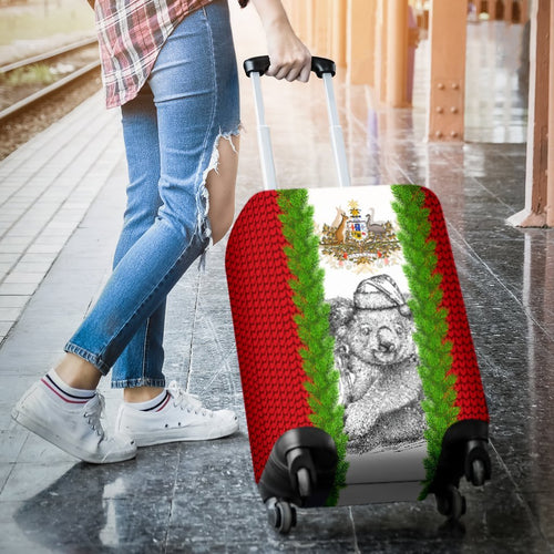 christmas-luggage-covers-australia-coat-of-arms-merry-christmas-koala