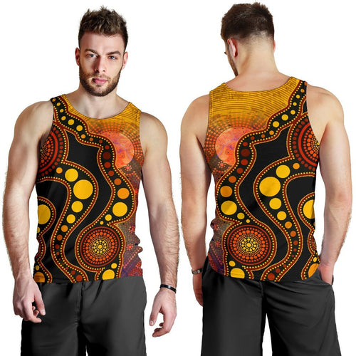aboriginal-mens-tank-top-australia-indigenous-flag-circle-dot-painting-art-golden